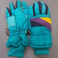 Thinsulate Kinderhandschuhe - Türkis/Blau - Gr. 6