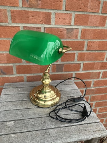 Bankerlampe grün gold - *bankerlampe*, grün-gold