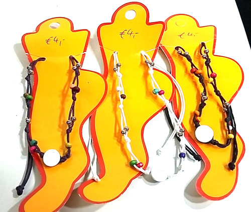 Schöne natürliche fußkette - schöne,