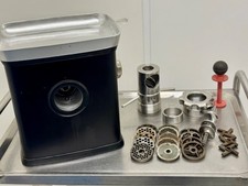 Bizerba FW70 Fleischwolf – überholt & schwarz pulverbeschichtet – top Zustand!