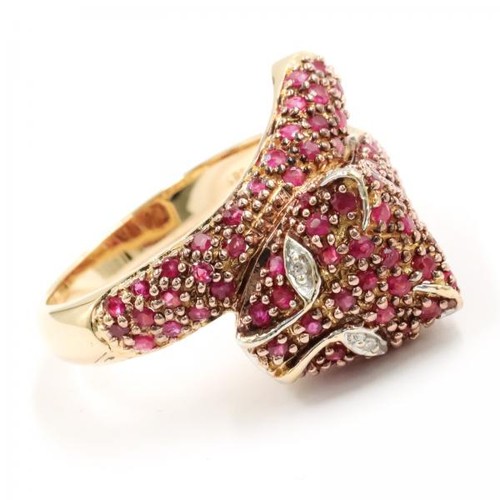Ring pantherring mit - ring,