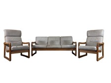 60er 70er Jahre Teak Sofa 3er