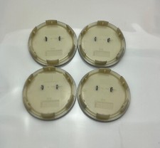 4 Stück Honda Felgenkappen Nabendeckel 69mm Nabenkappen Silber im Sport Design