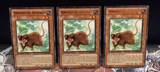 Yugioh 3X VERSPIELTES OPOSSUM, DREV-DE007, RARE, 1.AUFLAGE