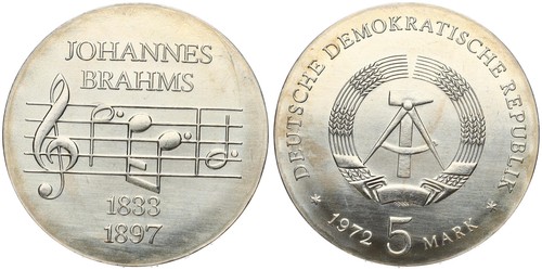 Deutschland ddr 5 mark - deutschland,