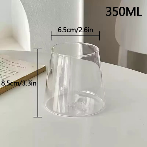 Vertikale streifen glas - streifen, tasse