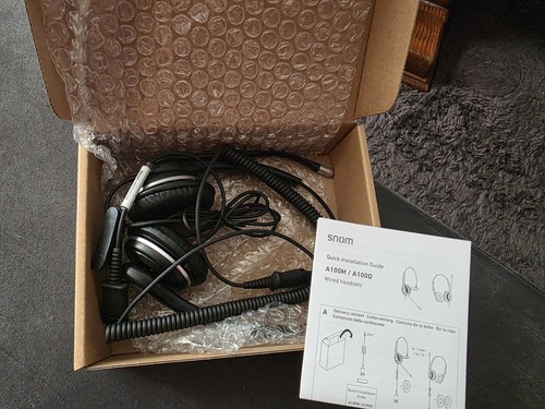 Snom a100d headset schwarz - snom,