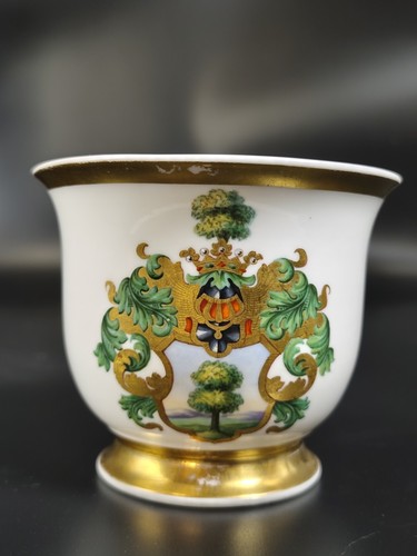 Biedermeier tasse kpm berlin - biedermeier,