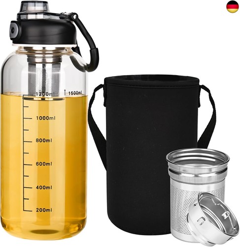 Pyserne trinkflasche glas - trinkflasche,