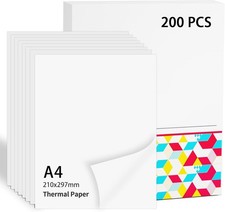 200x Thermopapier A4 210 x