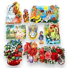 Oblaten Sammlung ALT Elfe