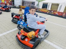 Kinderautoscooter Kinderfahrschule Event Karusell Fahrgeschäft  Mieten