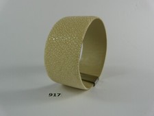 917) Rochenleder Armband 3 cm