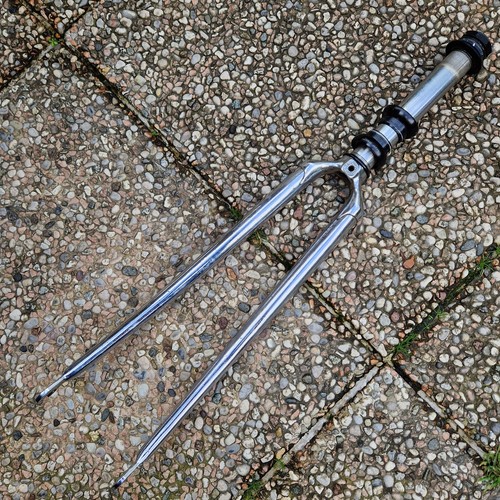 Stahlgabel zoll chrom räder - chrom,