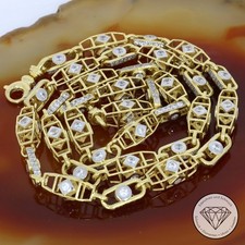 Wert 9.600,- Glieder Kette 585
