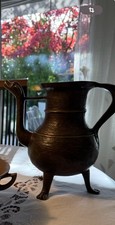 Replik einer Bronzestegkanne ab 14. Jahrhundert , Höhe 29cm Gewicht 7kg