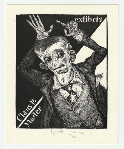 Karl georg hirsch exlibris - hirsch:,