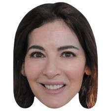 Nigella Lawson (Smile) Maske aus Karton