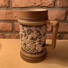 1855 Mettlach Villeroy & Boch Bierkrug 485 II./33; Ohne Deckel