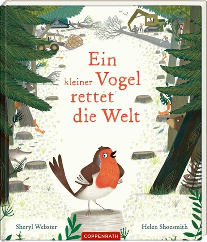 Ein kleiner vogel rettet die - kleiner,