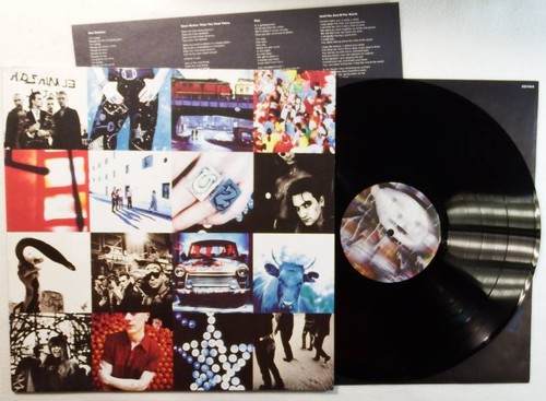 Achtung baby vinyl 1991 - baby,