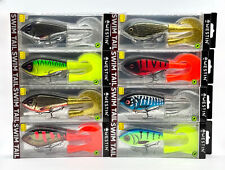 Westin Swim Tail Hybrid 12cm 62g Suspending 2 Tails 8 Farben Jerkbait Swimbait