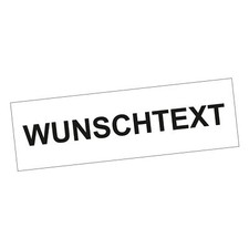 10 Stück Wunschtext Aufkleber