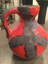 Vase FAT Lava Keramikvase Krugvase Lavavase Roth Marei 19 cm