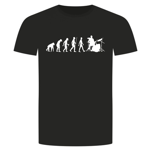 Evolution schlagzeug shirt - schlagzeug,