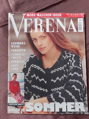 Verena strickheft juli 1995 - verena,