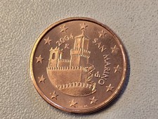 San Marino 5 Cent 2004 STG