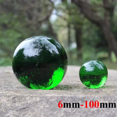 Grün 6mm 100mm glaskugel - grün,
