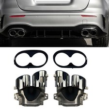 Silver tail exhaust - pipe, tip