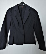 Luxus MINX by Eva Lutz Viskose Stretch Blazer Jacke Gr. 34 / XS dunkelblau