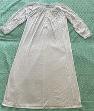 Damen Nachthemd v.Louis Feraud, Weiß, 100% Baumwolle,Gr. 40,NP 199,- Jetzt 109,-