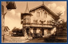 Oberbayern Oberammergau Haus von Anton Lang (Christus) um 1910 Lang`s Series  AK