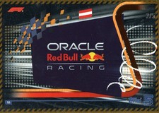 10 - Red Bull - Team Logo - WOOD Nummeriert 2/5 - Turbo Attax 2024