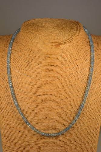 Aquamarin kette collier - aquamarin,