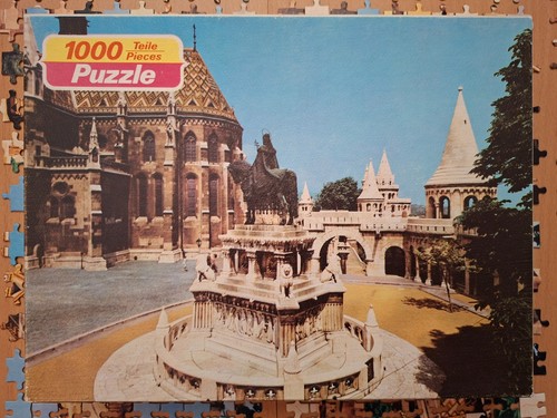 Puzzle budapest fischerbastei - puzzle,