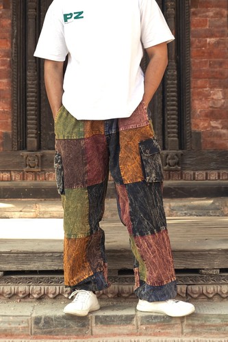 Unisex hippie patchwork - unisex,