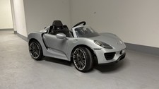 Porsche Kinderauto Silber –