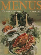 Menüs für Wochenende und Party   .   DDR-Zeitschrift   .   1986