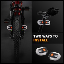 Zwei-Lampen-Split Fahrrad