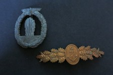 Wehrmacht Kriegsmarine Marine-Frontspange Orden 2.Weltkrieg Minensucher