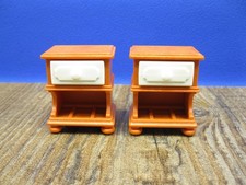 2x Nachttisch aus 4145 5319 Nostalgie Puppenhaus Möbel Playmobil G537