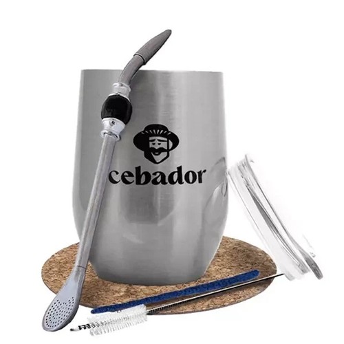 Mate becher silber - mate,
