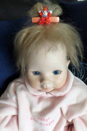 Puppe porzellan baby - porzellan, baby-