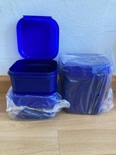 Tupperware Bellevue Set, 3x blau einmal 1,2 Liter; zweimal 450 ML alle NEU & OVP