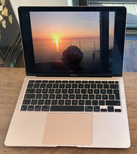 Apple MacBook Air 13 Zoll (256GB SSD, M1, 8GB) Laptop - Gold - MGND3D/A...