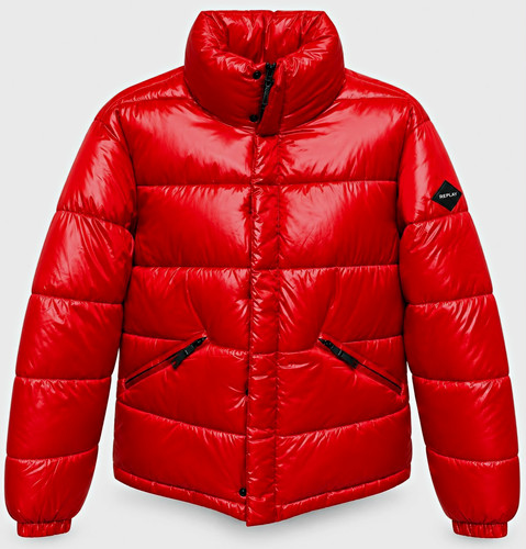 Replay herren steppjacke rot - herren,